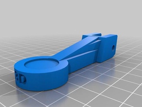 Glas Sauger Hebel Teile 3d print model - Mito3D