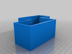 meu personalizados tetris bookshelf organização 3d print model - Mito3D