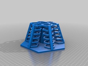 hexagonal pen stand office 3d print model - Mito3D