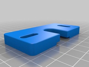 groovemount plate e3d printrbot original printer parts 3d print model - Mito3D