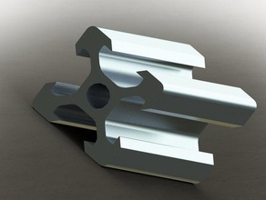 perfil de alumínio v-slot 2020 outros 3d print model - Mito3D