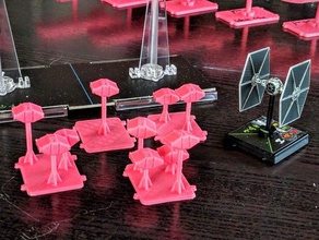 gr-75 cargo pod tokens x-wing games boardgame miniatures models star wars tabletop 3d print model - Mito3D