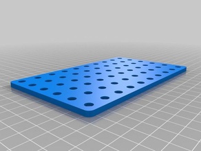 10 6 openbeam placa partes personalizado 3d print model - Mito3D