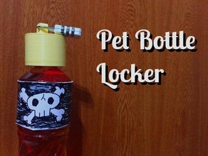 pet bottle locker tool holders boxes key 3d print model - Mito3D