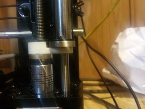 acrylic geeetech prusa i3 anti-wobble bracket 3d printer parts 3d print model - Mito3D