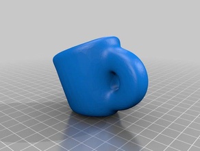 cup-torus math Topologie 3d print model - Mito3D