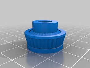 boton radio 3d printing 3d print model - Mito3D