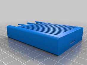 raspberry pi 2 amiga sabor caso eletrônica 3d print model - Mito3D