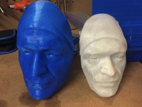 mike máscara el traje costumechallenge de halloween disfraz accesorios miedo 3d print model - Mito3D