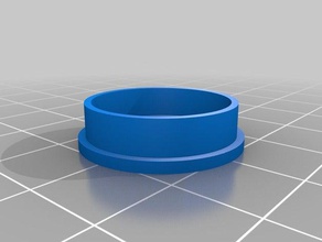 cortar a través de nombre tamaño 6 los anillos personalizado 3d print model - Mito3D