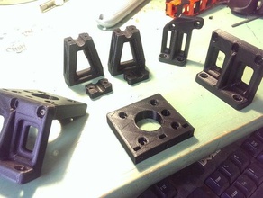 completo di kit montaggio tabella p802q acciaio zonestar 3d la stampante accessori 3d print model - Mito3D