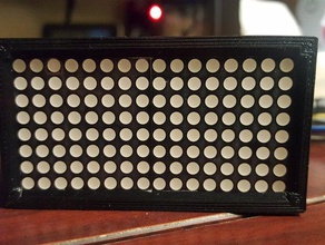 Matriz de leds 8x8 x2 eletrônica arduino max7219 3d print model - Mito3D