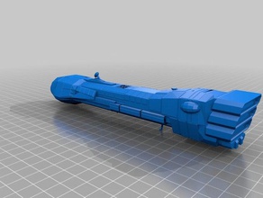 la caracca-classe incrociatore leggero modelli starwars star wars 3d print model - Mito3D