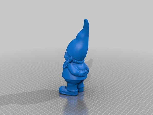 bad gnome Skulpturen makerbotdigitizer scan 3D print model - Mito3D