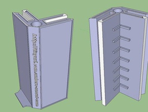 molde de caja las esquinas silicona decisiones mano herramientas hobby 3d print model - Mito3D