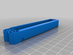 özelleştirilmiş esnek pil sahiplerinden -3cr123a seriel elektronik 3d print model - Mito3D