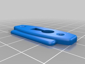 keyhole plaka kapak dekor 3d print model - Mito3D