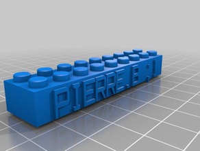 pierreb inşaat oyuncaklar özelleştirilmiş 3d print model - Mito3D