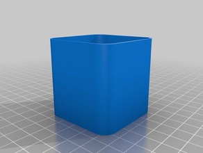 my customized thin wall calibration cube 3 3d printing tests 3d print model - Mito3D