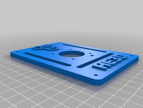 he3d mks faceplate 40mm fan v2 printer parts ei3 14 3d print model - Mito3D
