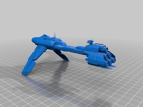 nebulon-b2 frigate models starwars star wars 3d print model - Mito3D