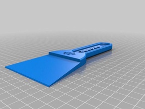 rasqueta zapasystem mão as ferramentas personalizado 3d print model - Mito3D