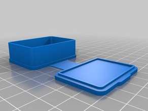 caffeine case containers customized pill container 3d print model - Mito3D