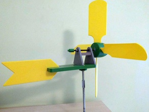 haize orratza veleta moulin à vent mécanique les jouets errota haizea molino 3d print model - Mito3D