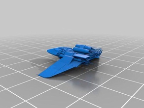 x4 gunship models starwars star wars 3d print model - Mito3D