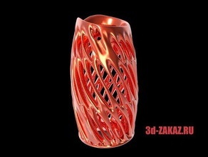 jarrón de voronoi 7 matemáticas arte 3d print model - Mito3D