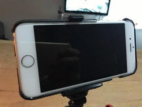 iphone 7 6 ayarlanabilir go pro mount mobil yüksek 3d print model - Mito3D