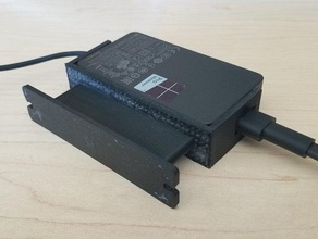 cable de la envoltura del poder ordenador portátil alimentación equipo 3d print model - Mito3D