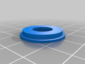 cortar a roda do espaçador 3d impressora partes personalizado 3d print model - Mito3D