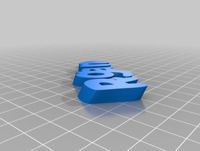 rogan chaveiro organização personalizado 3d print model - Mito3D