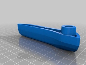 toyota previa seat track adjusting handle captain automotive 3d print model - Mito3D