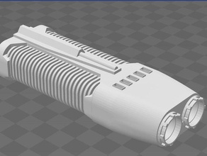 wardog titan plasma blastgun mis à jour véhicules 3d print model - Mito3D
