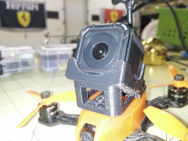 rotorx átomo v2 gopro sessão de montagem rc veículos 3D print model - Mito3D