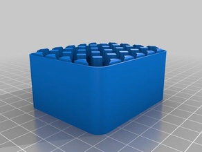 my customized battery case-30 aaas bottom containers 3d print model - Mito3D