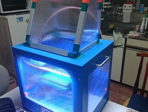 el calor de la cubierta qiditech x-one printer 3d accesorios qidi tecnología qido tech 3d print model - Mito3D