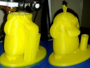 psyduck porte-crayon bureau 3d print model - Mito3D