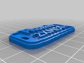 phoenix pequeño llaveros personalizado 3d print model - Mito3D