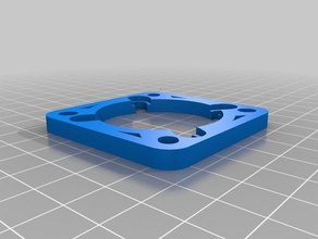 özel pc fan adaptör plaka benim bilgisayar 3d print model - Mito3D