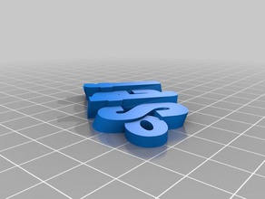 stefania vega Anahtarlık özelleştirilmiş 3d print model - Mito3D