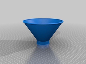 parametrik basit lamba gölge yedek parçaları 3d print model - Mito3D