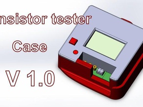 transistor testador mg328 caso partes 3d print model - Mito3D