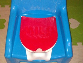 bébé sur le pot haut de remplacement la salle bains babby couvercle replacemt orinal à tapa escupidera bebe 3d print model - Mito3D