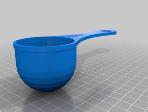 60ml mana spoon customized kitchen dining 3d print model - Mito3D