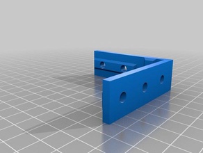 d-bot outer corner bracket 3d printer parts 3d print model - Mito3D