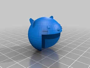dylan chat coin protecteur ménage personnalisé 3d print model - Mito3D