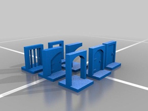 dnd doorways toys games 3d print model - Mito3D